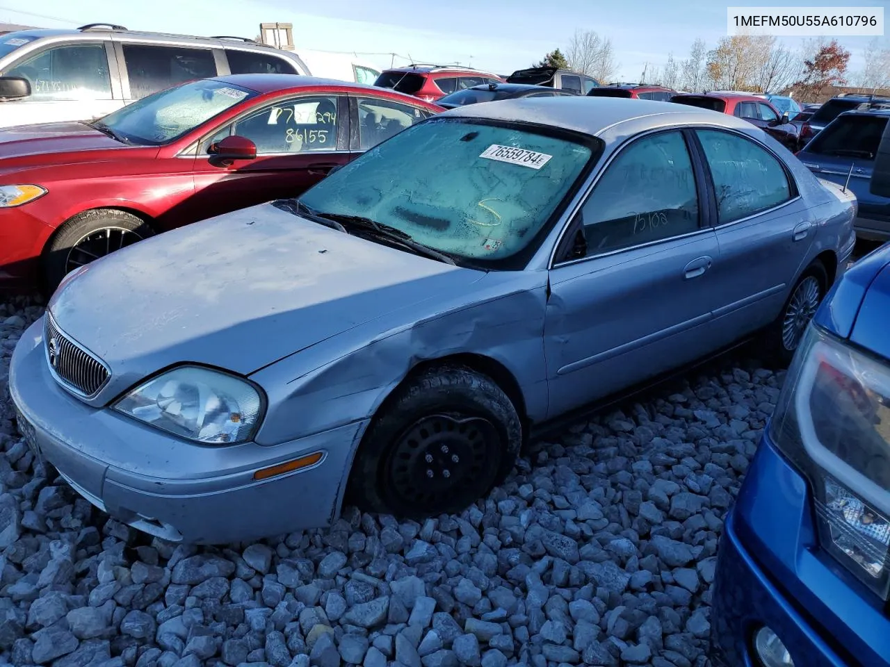 2005 Mercury Sable Gs VIN: 1MEFM50U55A610796 Lot: 76559784