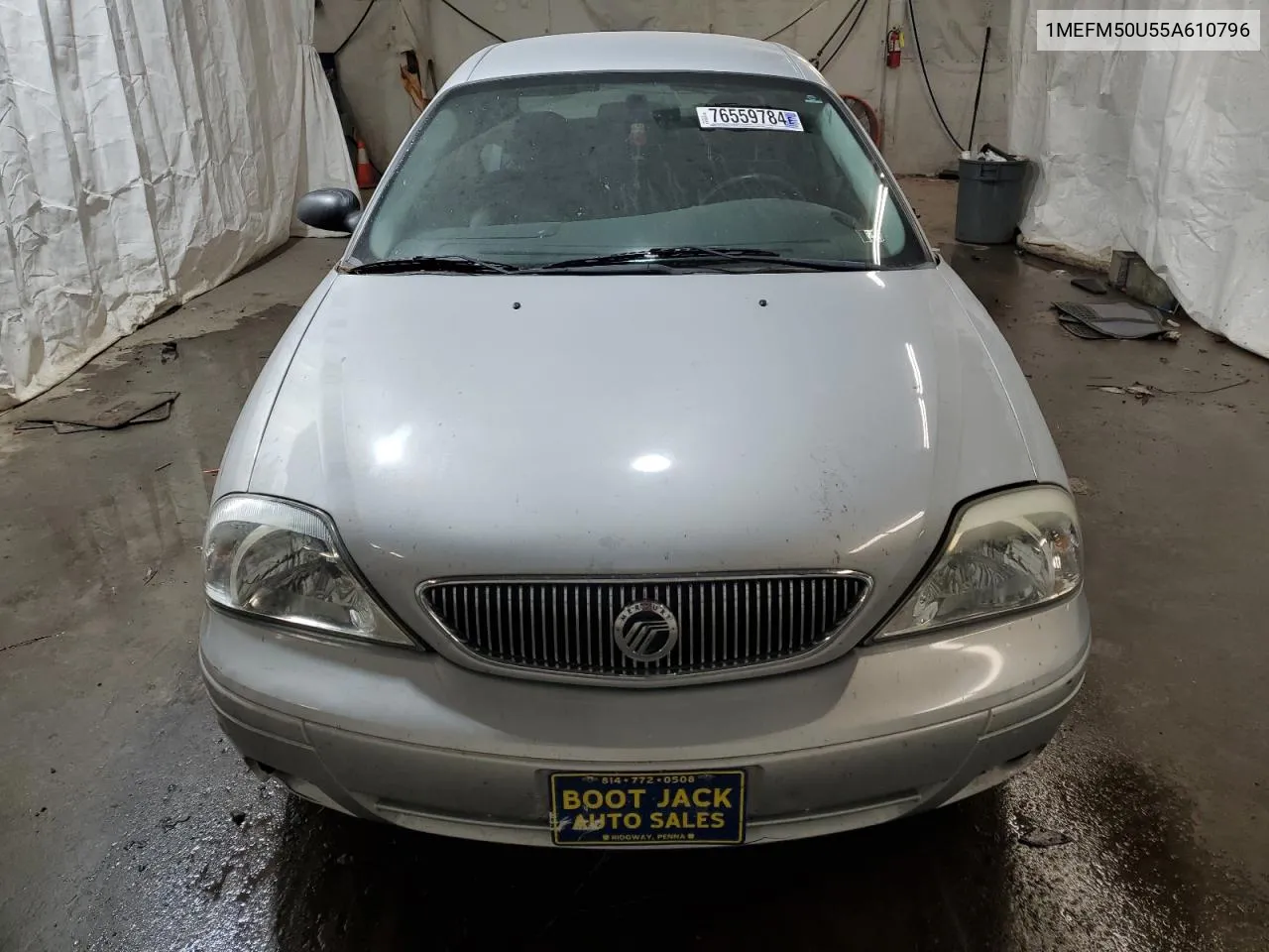 2005 Mercury Sable Gs VIN: 1MEFM50U55A610796 Lot: 76559784