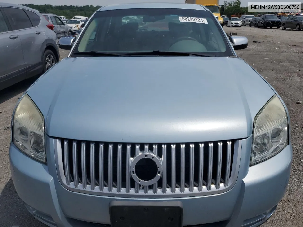 1MEHM42W58G600756 2008 Mercury Sable Premier