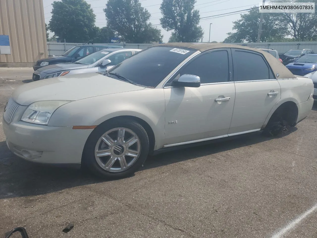 2008 Mercury Sable Premier VIN: 1MEHM42W38G607835 Lot: 65735164