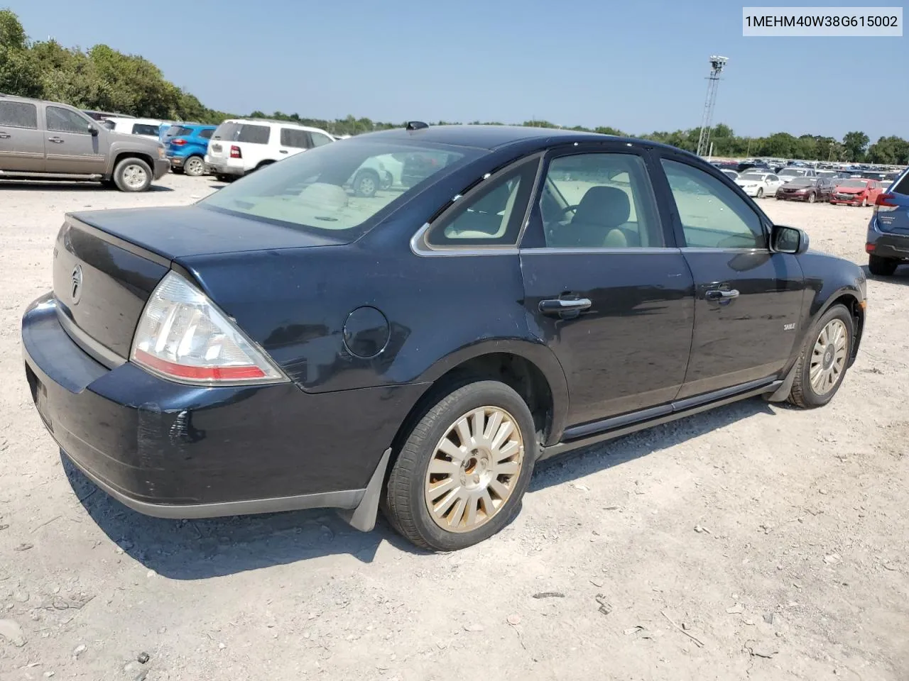 1MEHM40W38G615002 2008 Mercury Sable Luxury