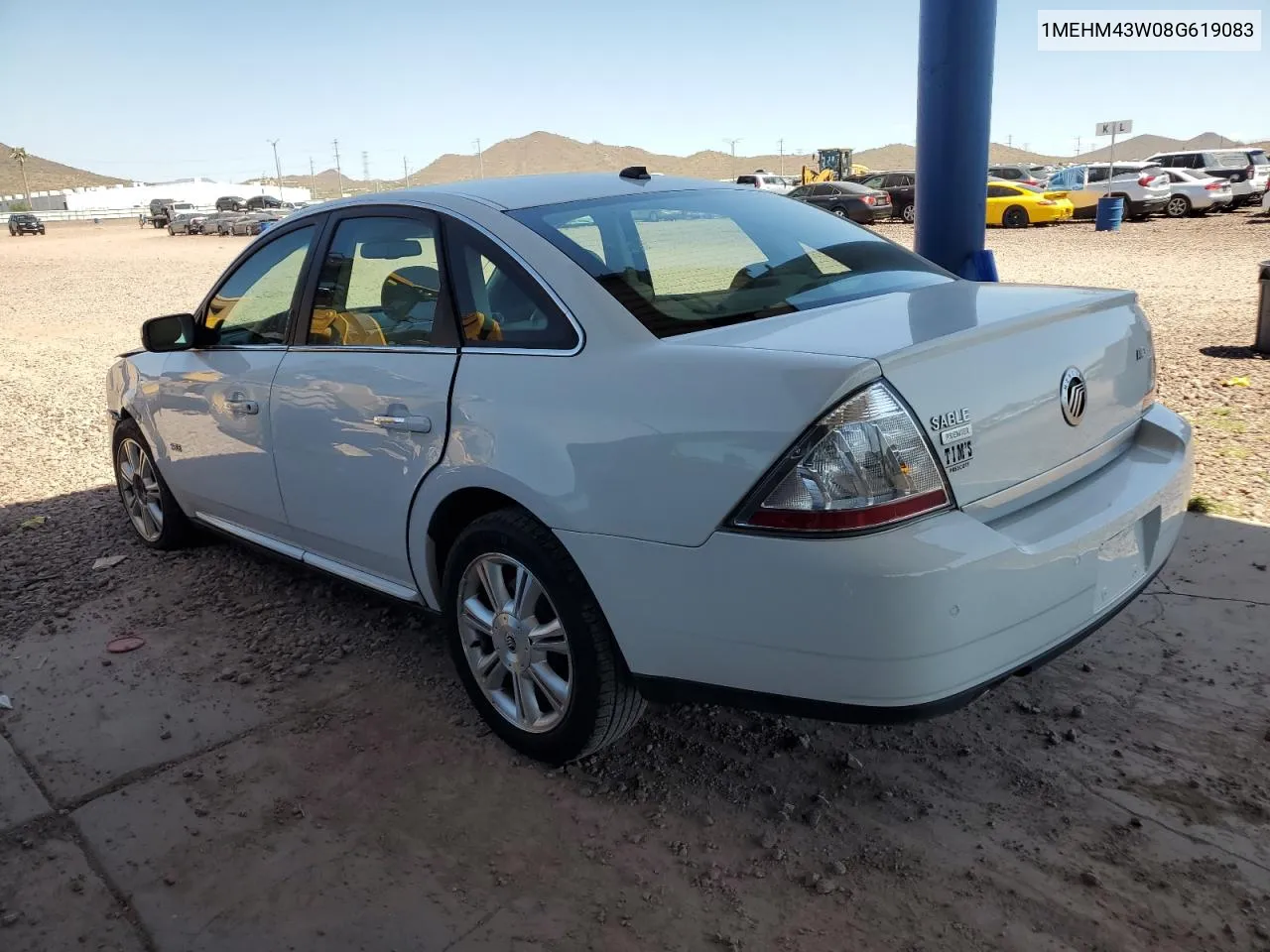 1MEHM43W08G619083 2008 Mercury Sable Premier