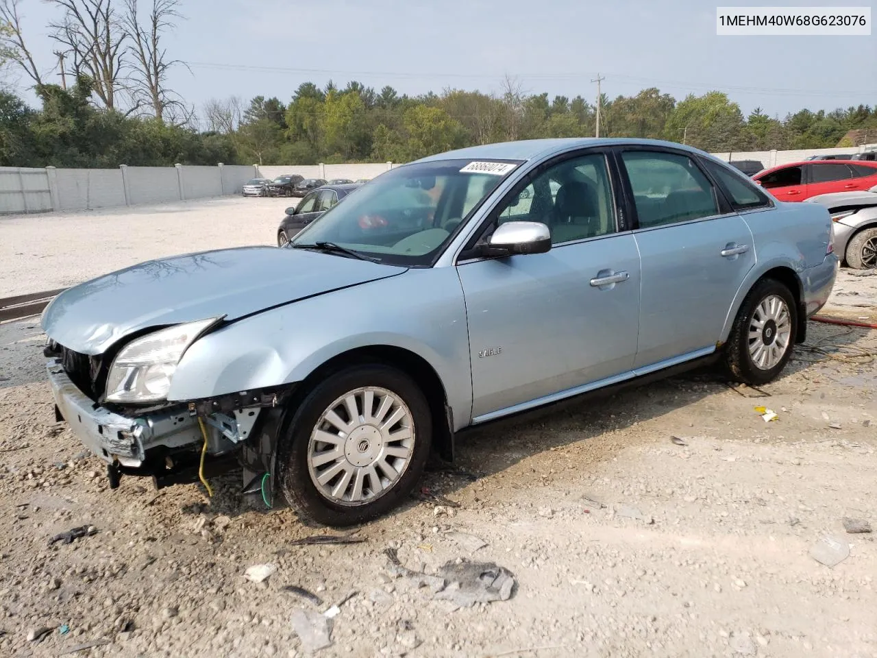 2008 Mercury Sable Luxury VIN: 1MEHM40W68G623076 Lot: 68860074