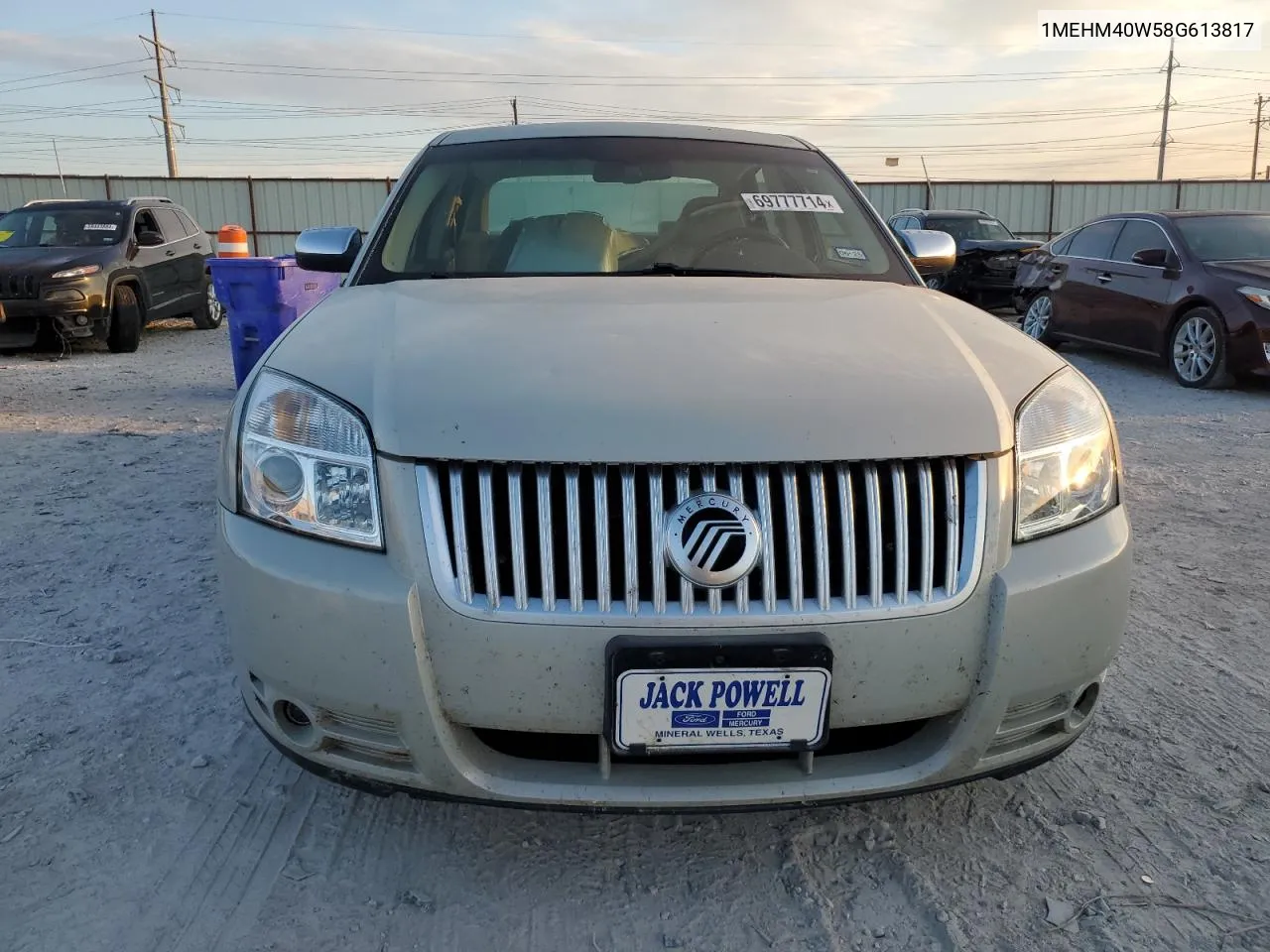 2008 Mercury Sable Luxury VIN: 1MEHM40W58G613817 Lot: 69777714