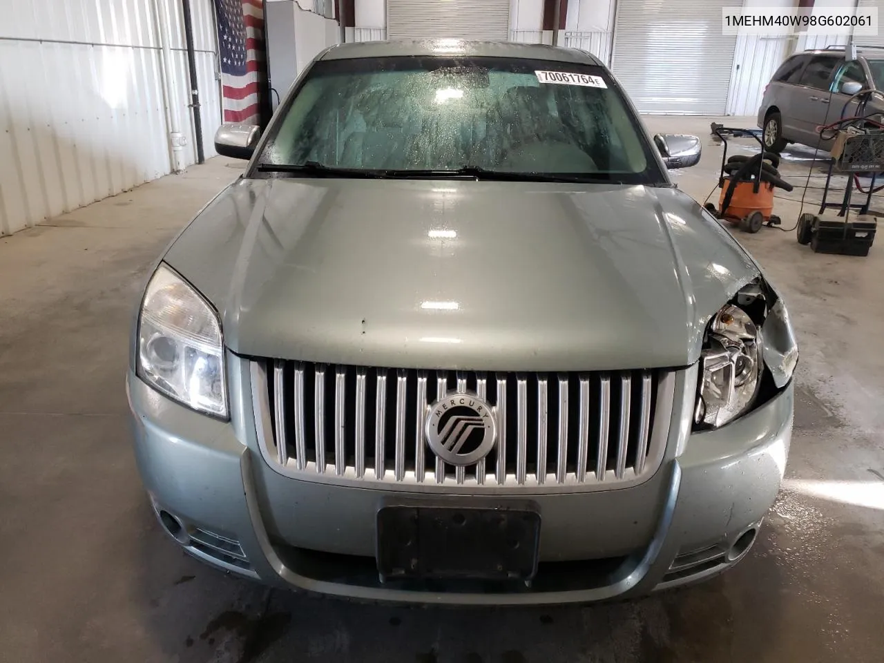 2008 Mercury Sable Luxury VIN: 1MEHM40W98G602061 Lot: 70061764