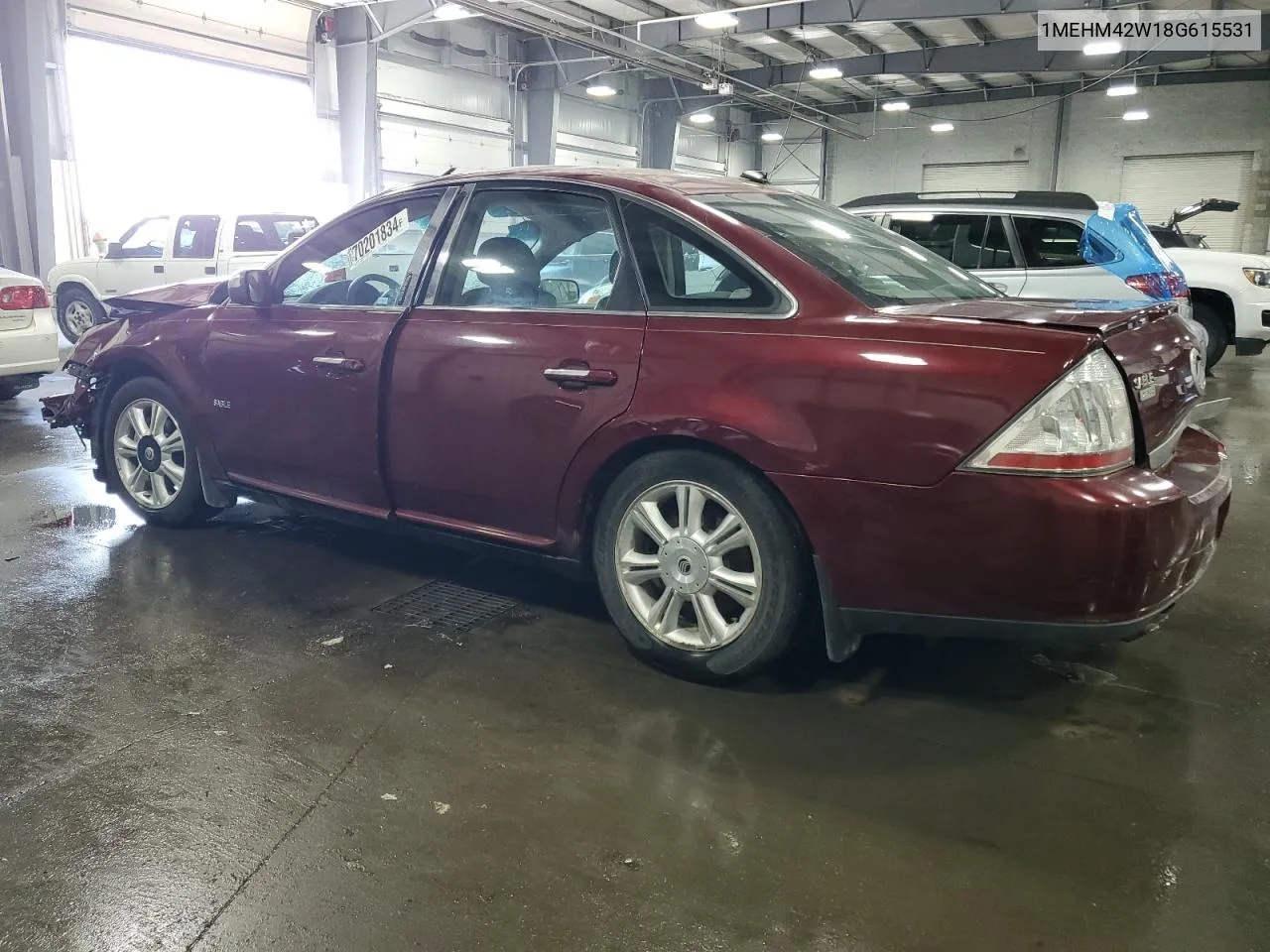 2008 Mercury Sable Premier VIN: 1MEHM42W18G615531 Lot: 70201834