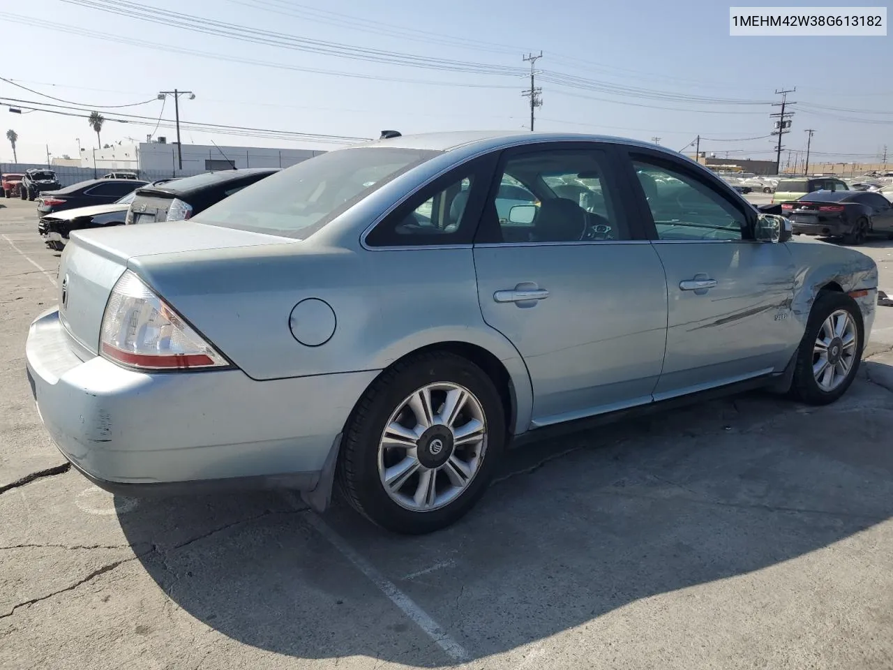 2008 Mercury Sable Premier VIN: 1MEHM42W38G613182 Lot: 72336374