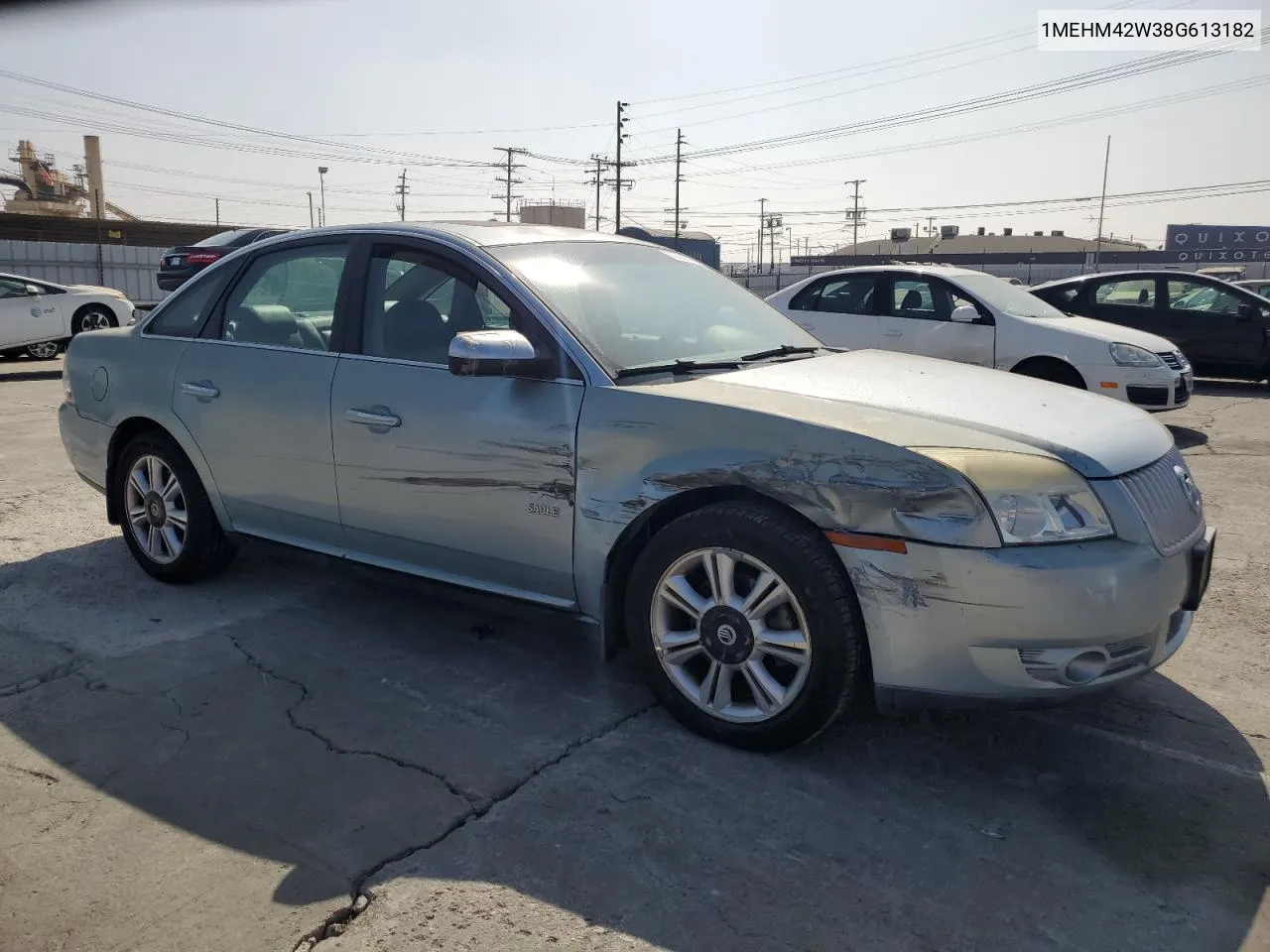 2008 Mercury Sable Premier VIN: 1MEHM42W38G613182 Lot: 72336374