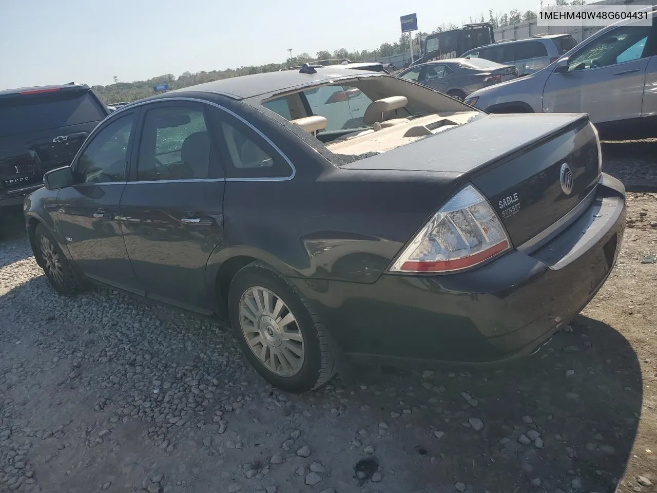 2008 Mercury Sable Luxury VIN: 1MEHM40W48G604431 Lot: 74037054