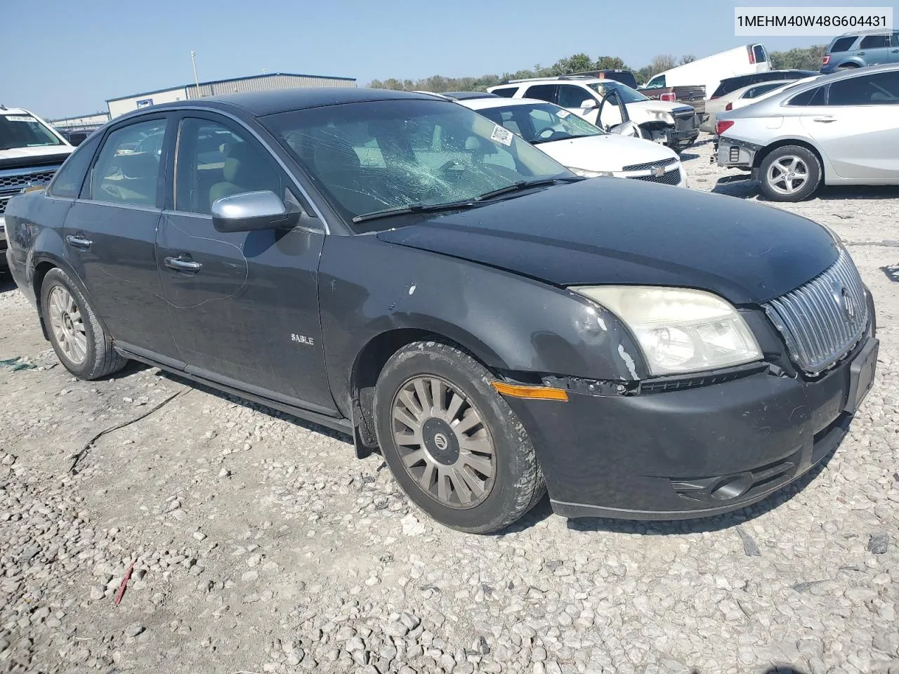 2008 Mercury Sable Luxury VIN: 1MEHM40W48G604431 Lot: 74037054