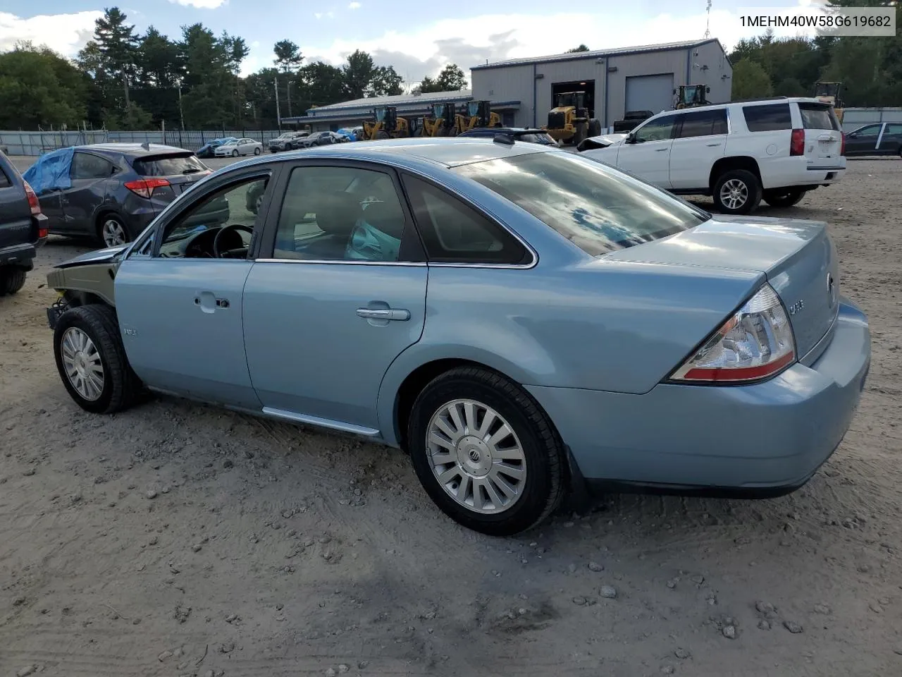 2008 Mercury Sable Luxury VIN: 1MEHM40W58G619682 Lot: 74092064