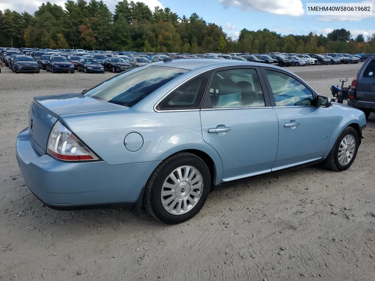 2008 Mercury Sable Luxury VIN: 1MEHM40W58G619682 Lot: 74092064