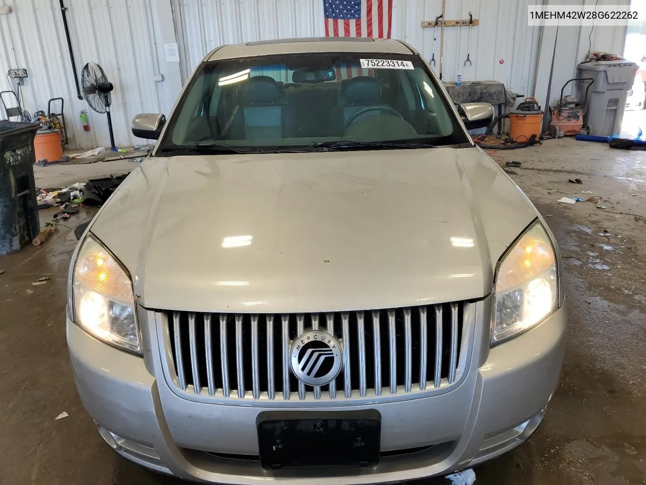 2008 Mercury Sable Premier VIN: 1MEHM42W28G622262 Lot: 75223314