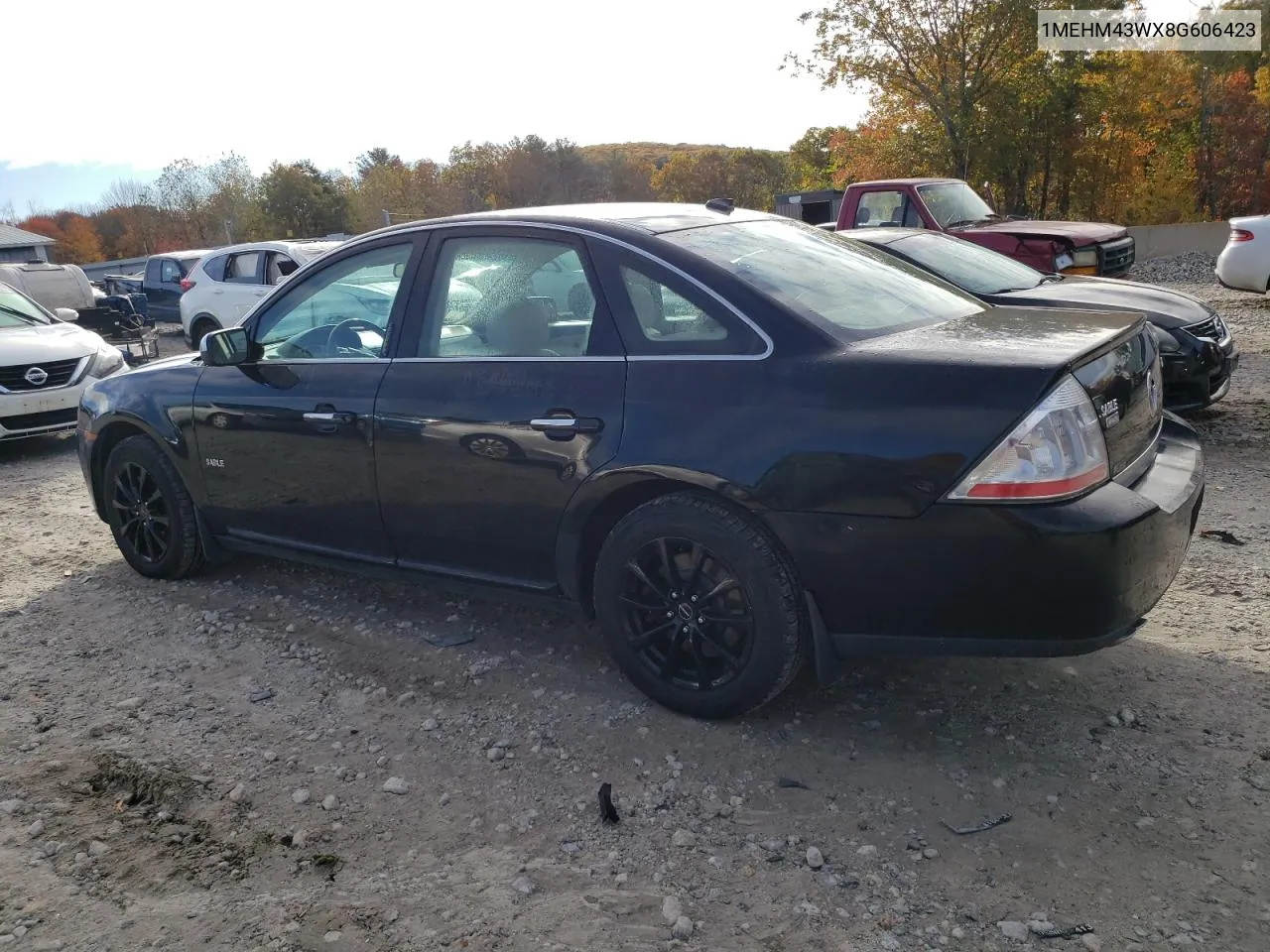 2008 Mercury Sable Premier VIN: 1MEHM43WX8G606423 Lot: 75840434