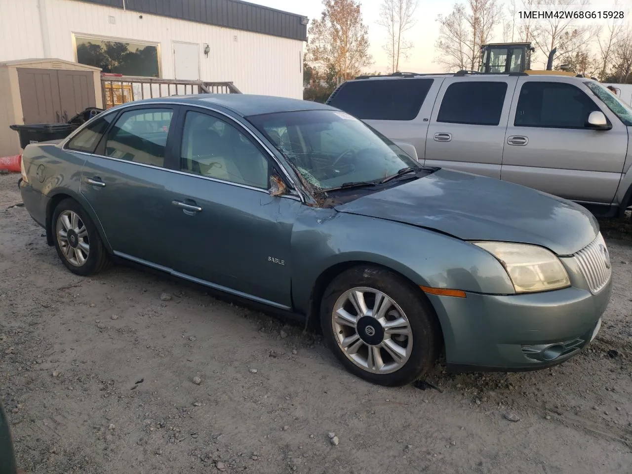 2008 Mercury Sable Premier VIN: 1MEHM42W68G615928 Lot: 75955264