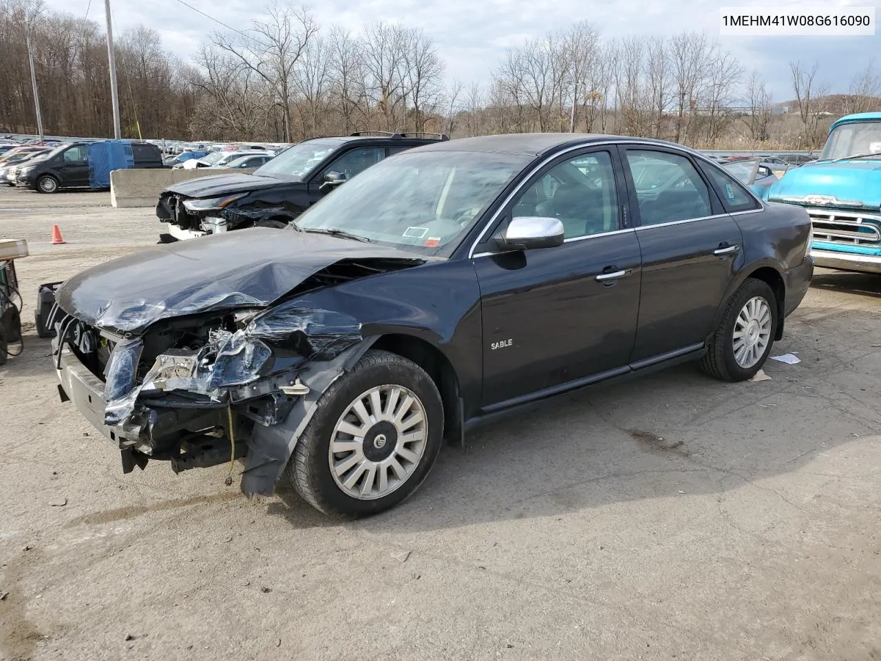 2008 Mercury Sable Luxury VIN: 1MEHM41W08G616090 Lot: 78463344