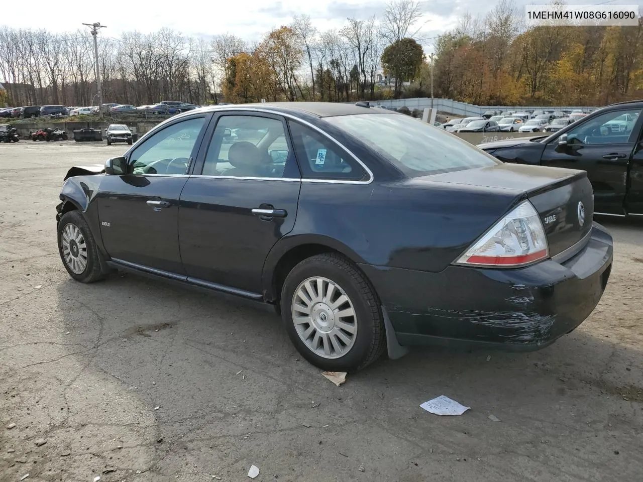 2008 Mercury Sable Luxury VIN: 1MEHM41W08G616090 Lot: 78463344