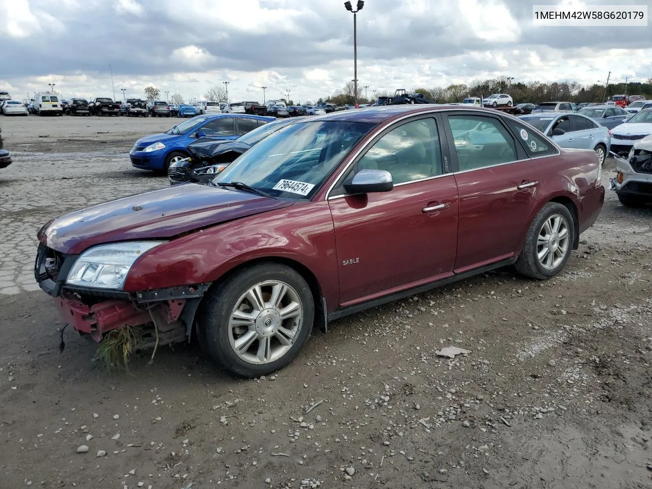 1MEHM42W58G620179 2008 Mercury Sable Premier