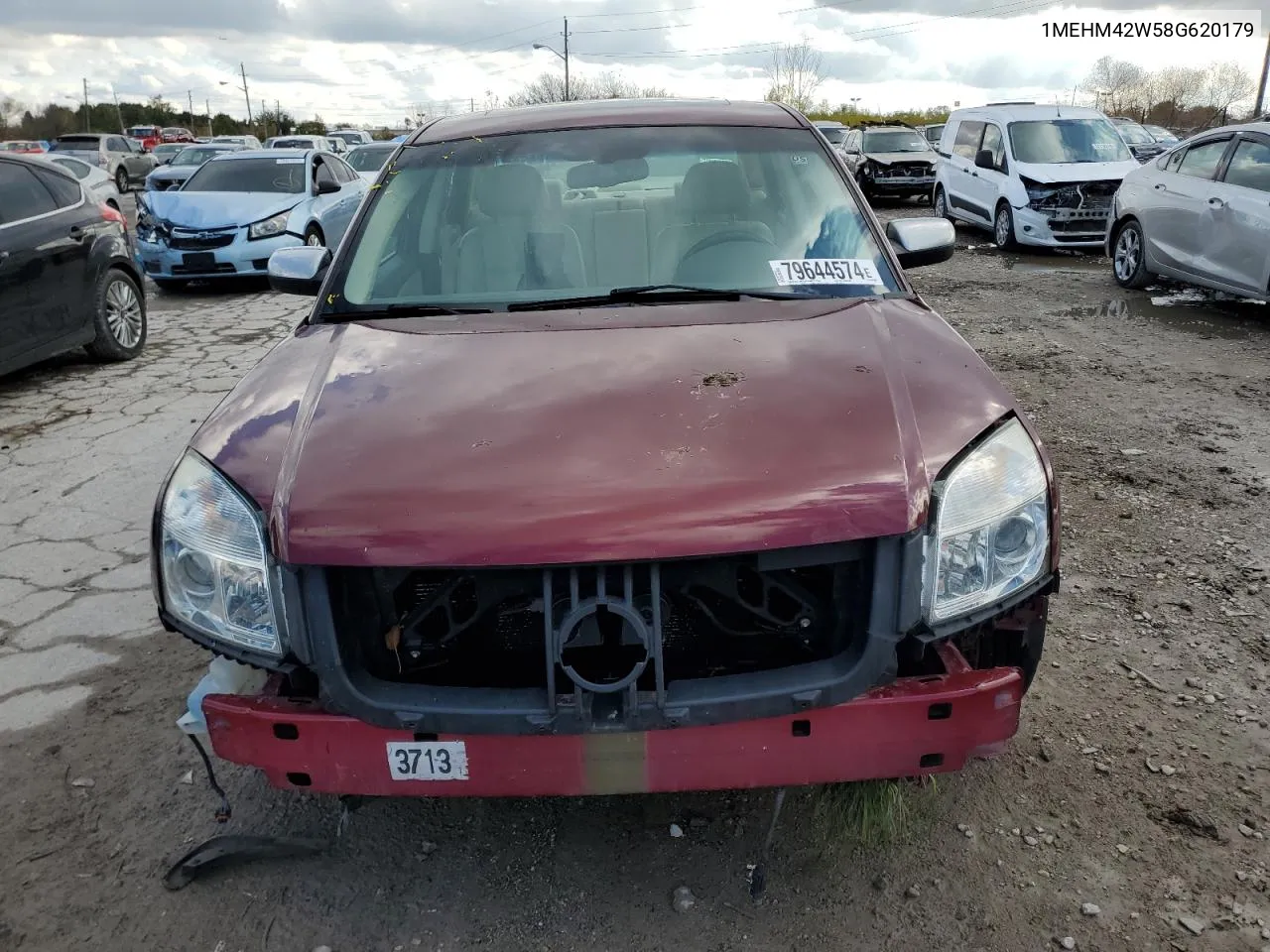 1MEHM42W58G620179 2008 Mercury Sable Premier