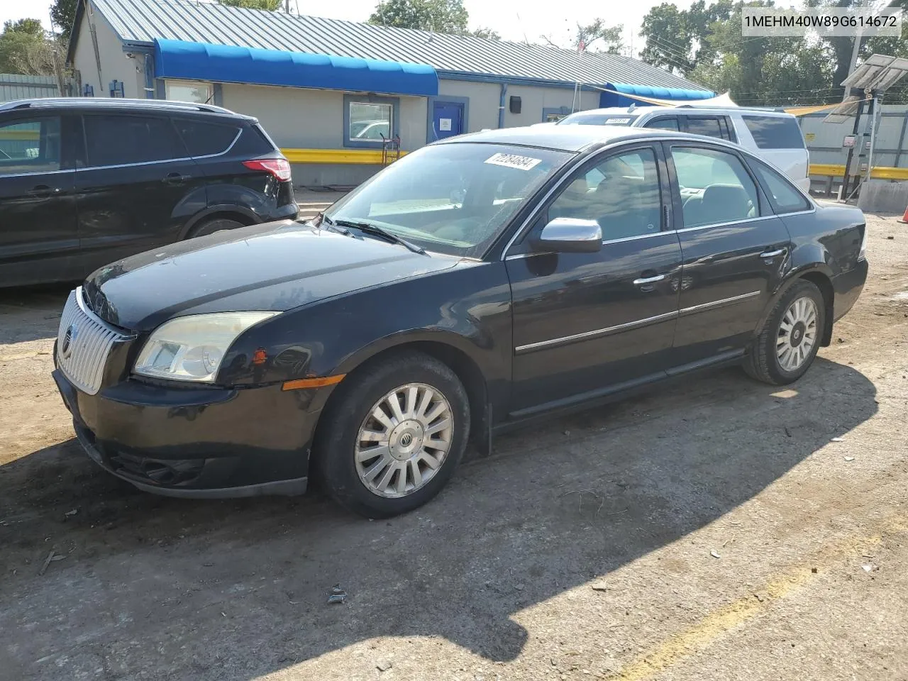 2009 Mercury Sable VIN: 1MEHM40W89G614672 Lot: 72284684