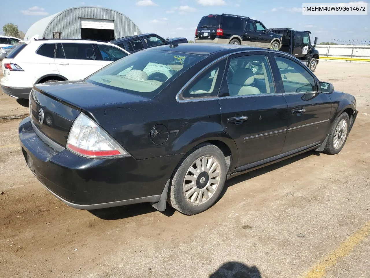 2009 Mercury Sable VIN: 1MEHM40W89G614672 Lot: 72284684