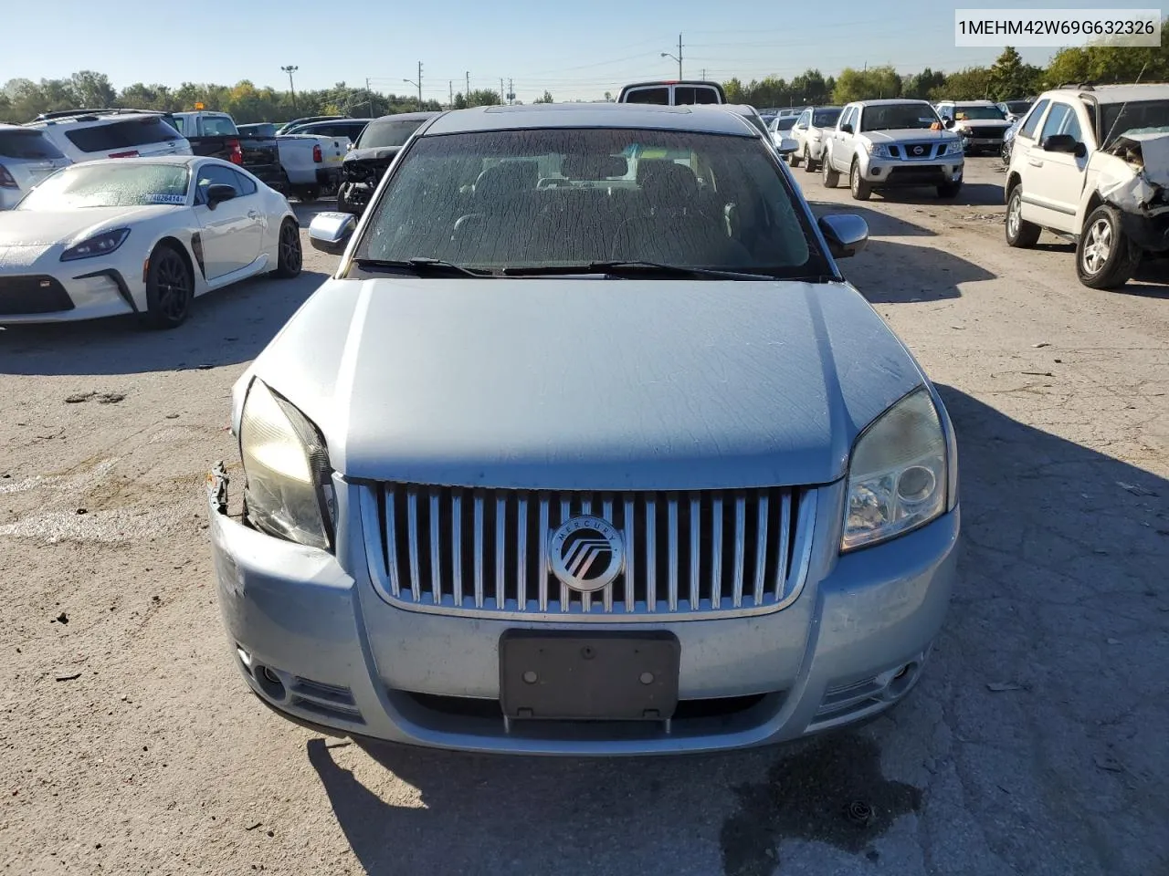 2009 Mercury Sable Premier VIN: 1MEHM42W69G632326 Lot: 73791044