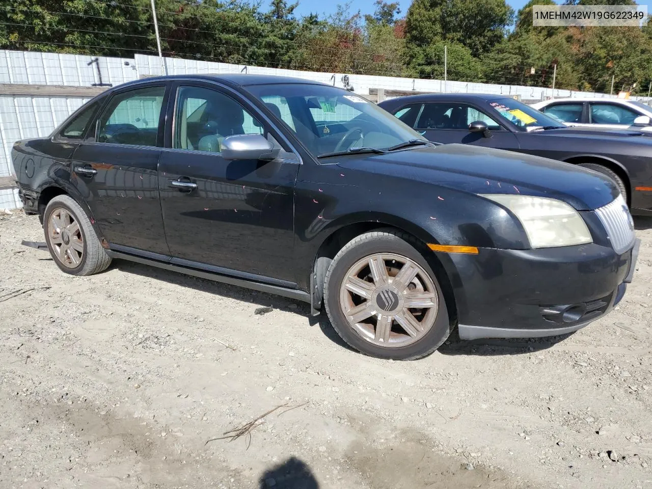 2009 Mercury Sable Premier VIN: 1MEHM42W19G622349 Lot: 74173404