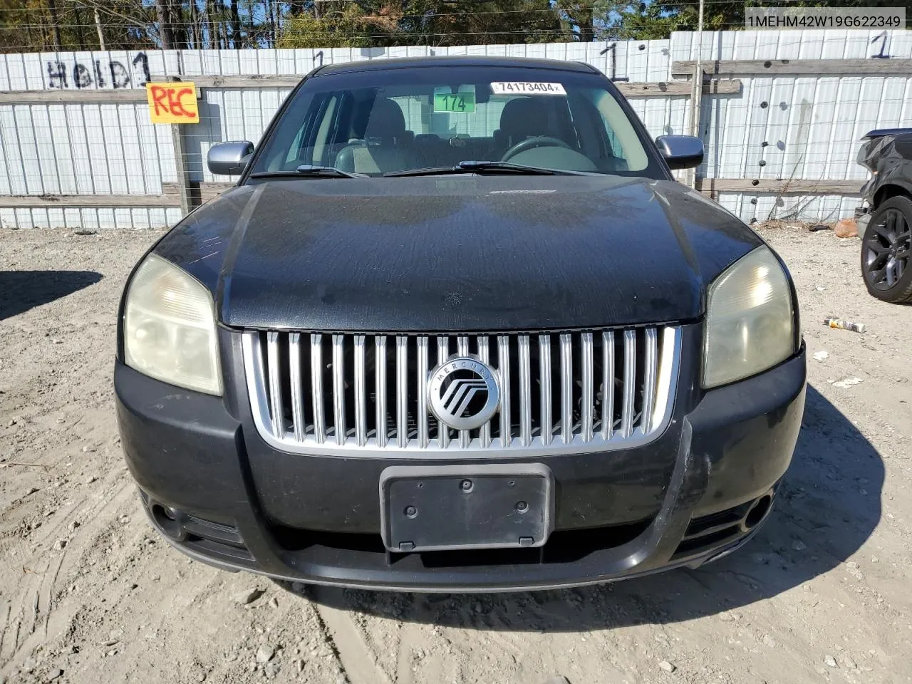 2009 Mercury Sable Premier VIN: 1MEHM42W19G622349 Lot: 74173404