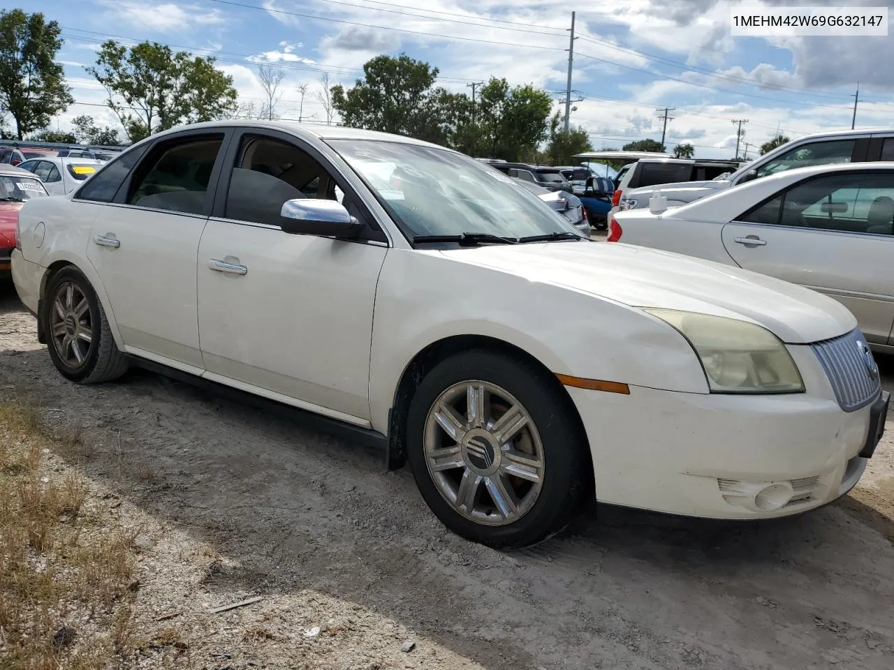 2009 Mercury Sable Premier VIN: 1MEHM42W69G632147 Lot: 75037564