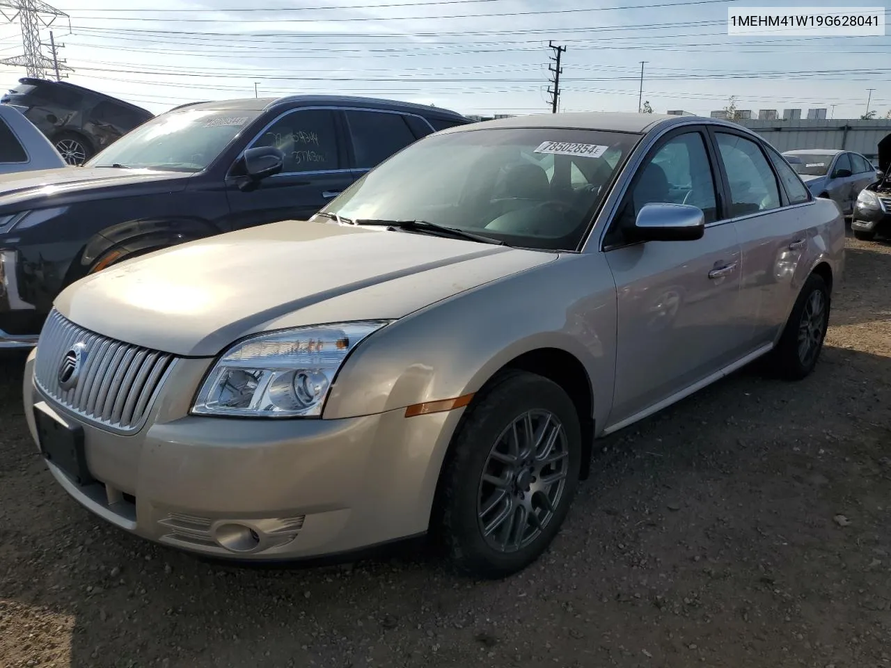 2009 Mercury Sable VIN: 1MEHM41W19G628041 Lot: 78502854