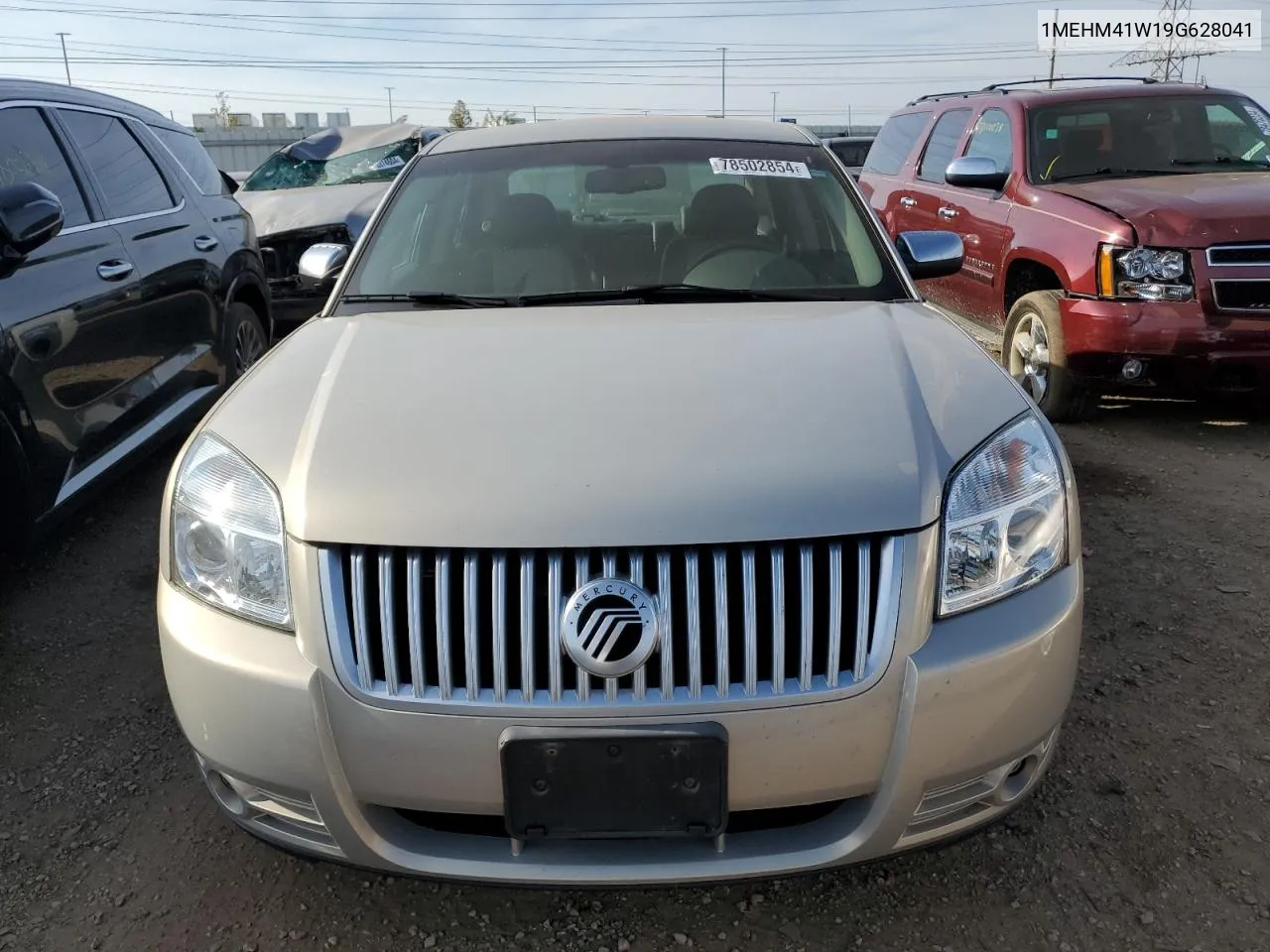 2009 Mercury Sable VIN: 1MEHM41W19G628041 Lot: 78502854