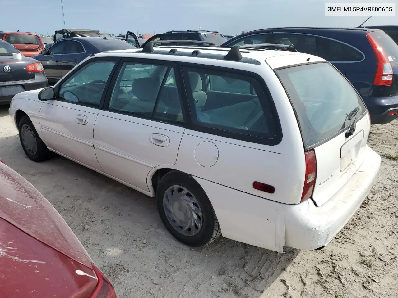 1997 Mercury Tracer Ls VIN: 3MELM15P4VR600605 Lot: 74128124