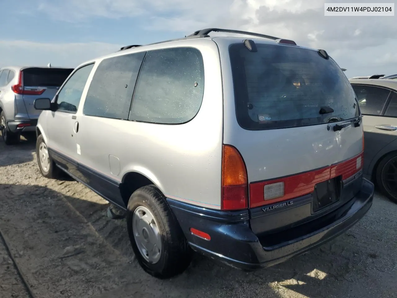 1993 Mercury Villager VIN: 4M2DV11W4PDJ02104 Lot: 75101504