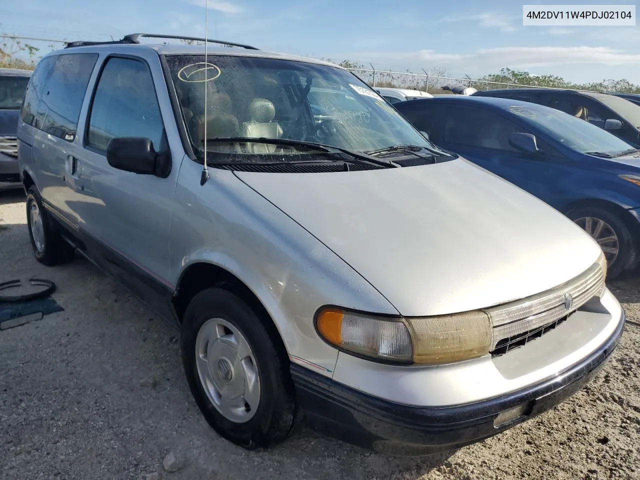 1993 Mercury Villager VIN: 4M2DV11W4PDJ02104 Lot: 75101504