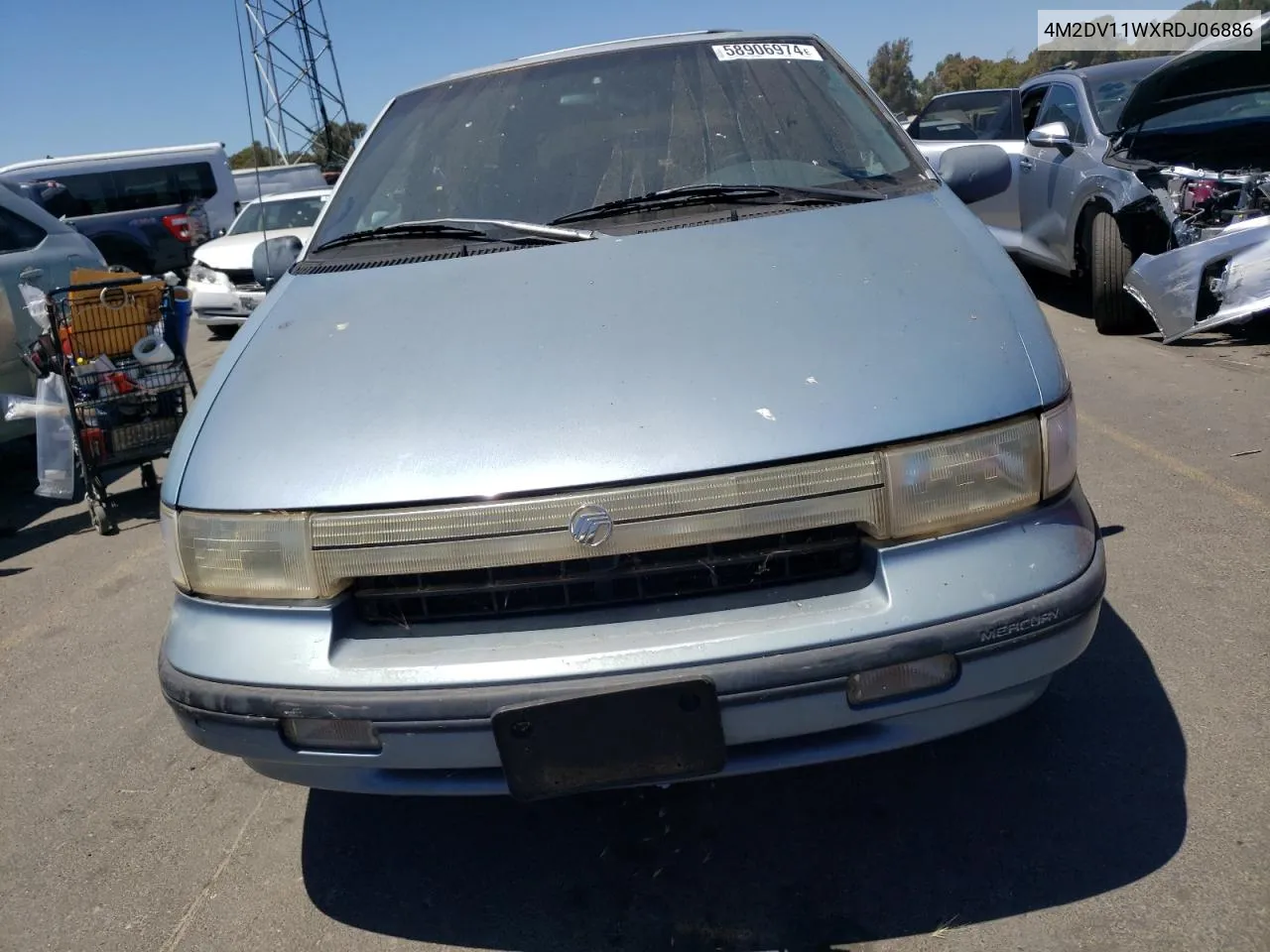 1994 Mercury Villager VIN: 4M2DV11WXRDJ06886 Lot: 58906974