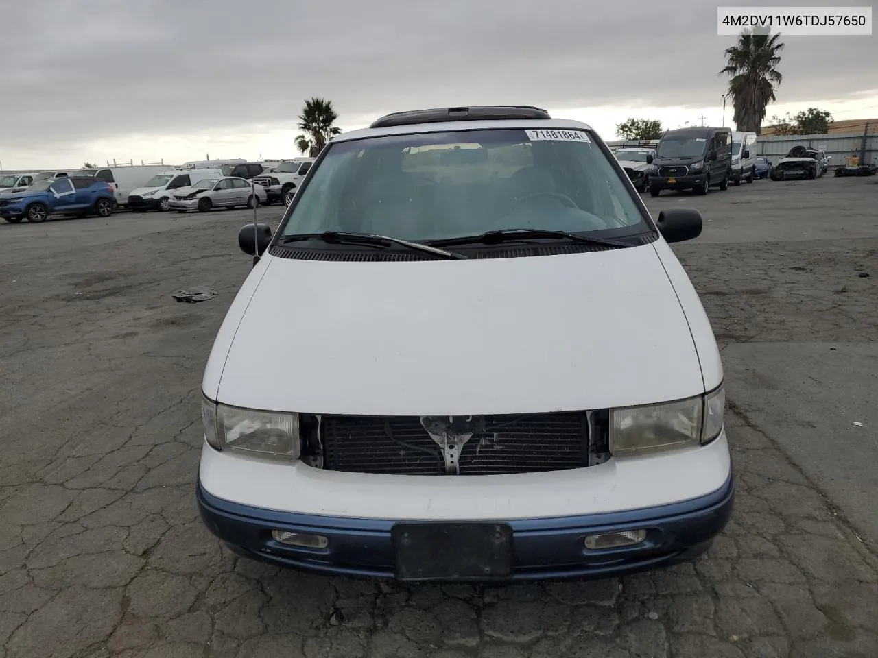 1996 Mercury Villager VIN: 4M2DV11W6TDJ57650 Lot: 71481864