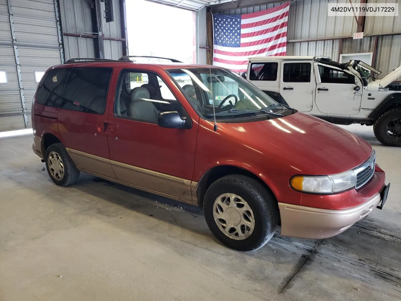 1997 Mercury Villager VIN: 4M2DV1119VDJ17229 Lot: 71769254