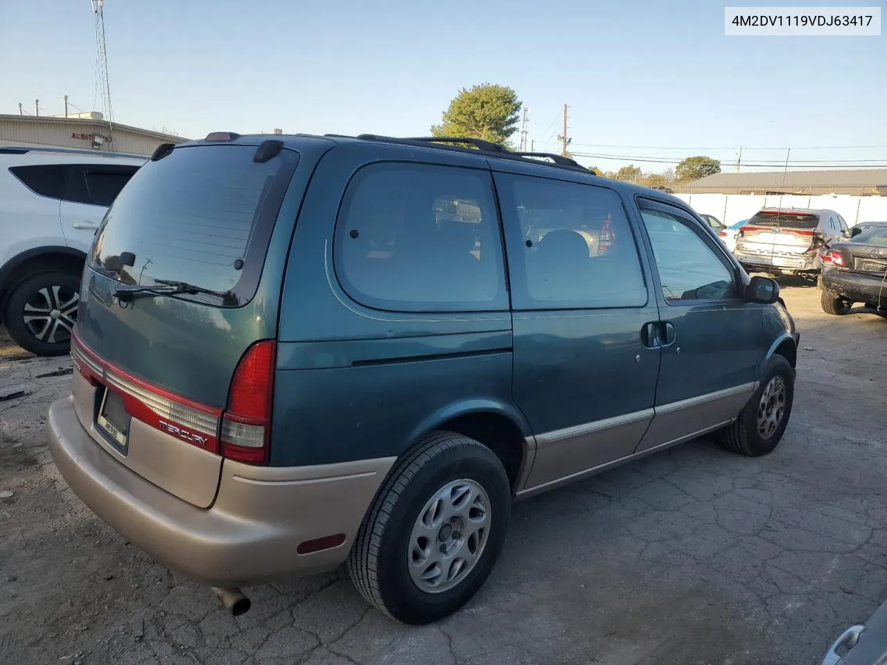 1997 Mercury Villager VIN: 4M2DV1119VDJ63417 Lot: 75462584