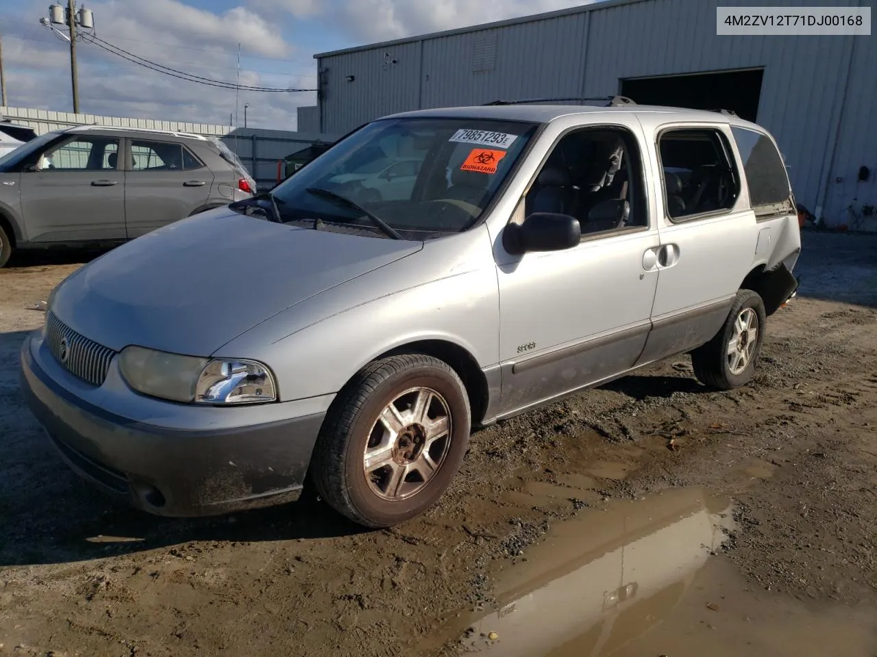 2001 Mercury Villager Sport VIN: 4M2ZV12T71DJ00168 Lot: 71234784