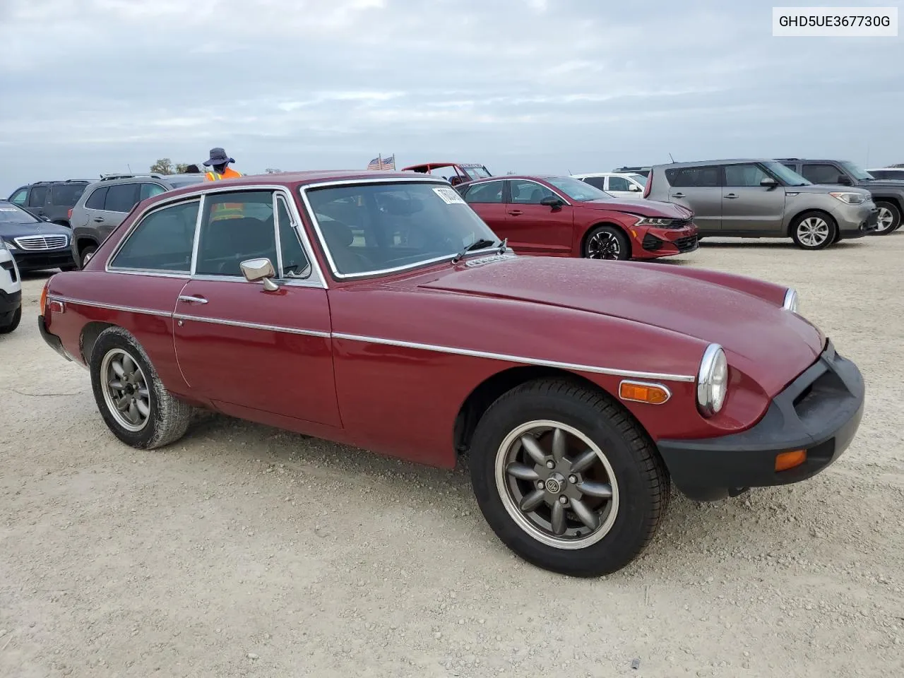 1974 Mg Mgbt VIN: GHD5UE367730G Lot: 76034984