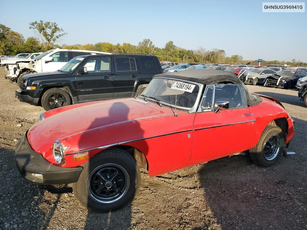 1976 Mg Convertibl VIN: GHN5UG396941G Lot: 74368194