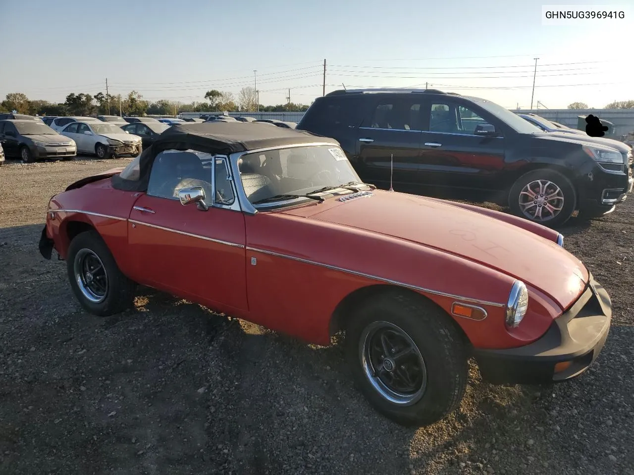 1976 Mg Convertibl VIN: GHN5UG396941G Lot: 74368194