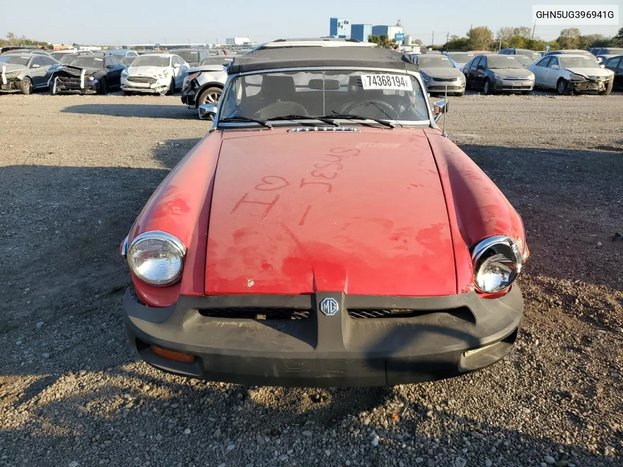 1976 Mg Convertibl VIN: GHN5UG396941G Lot: 74368194