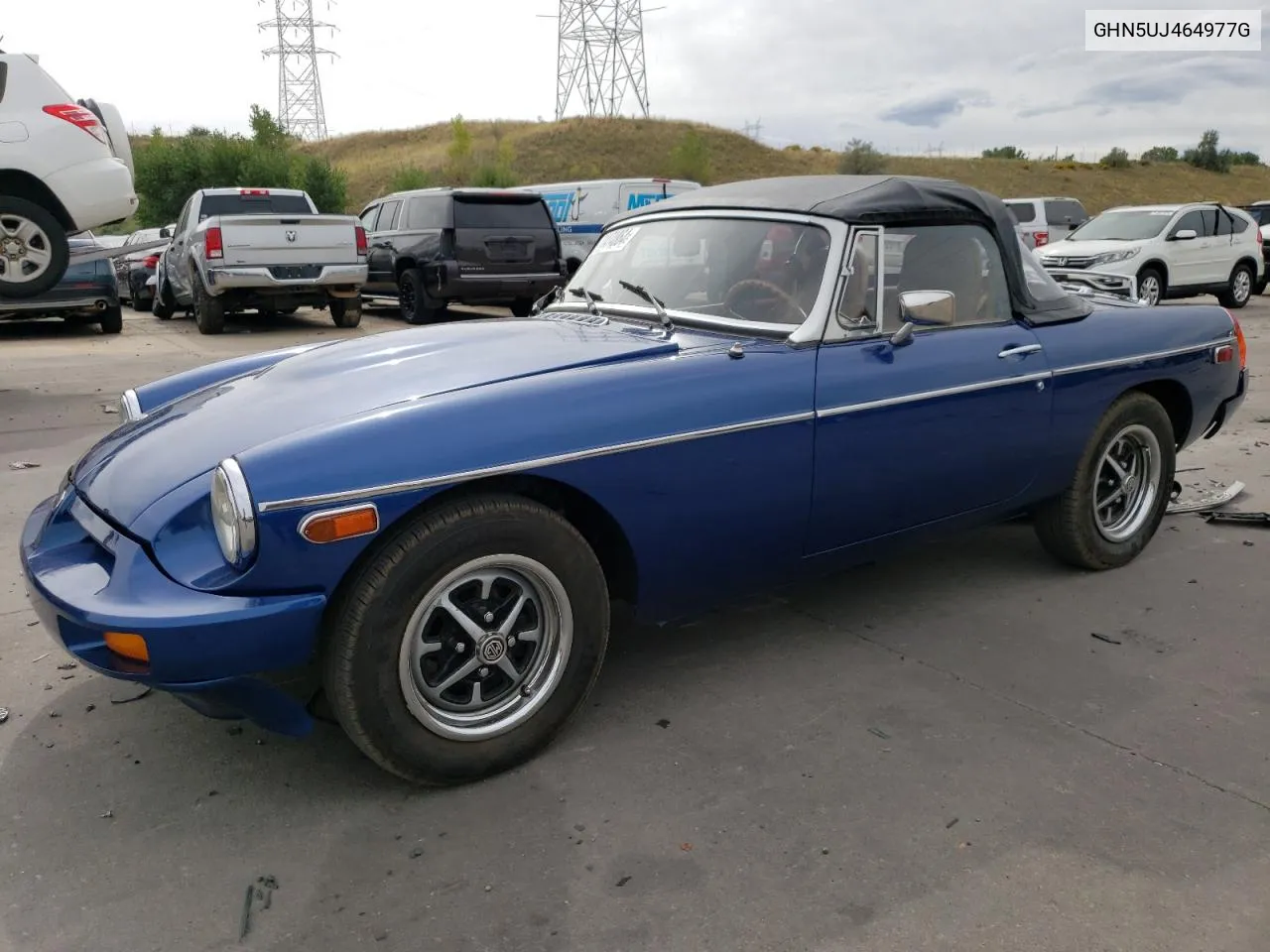 1978 Mg Roadster VIN: GHN5UJ464977G Lot: 71474864