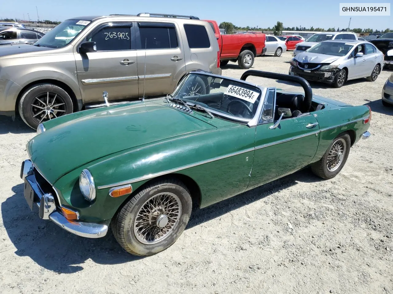 1970 Mg Mgb VIN: GHN5UA195471 Lot: 66483994