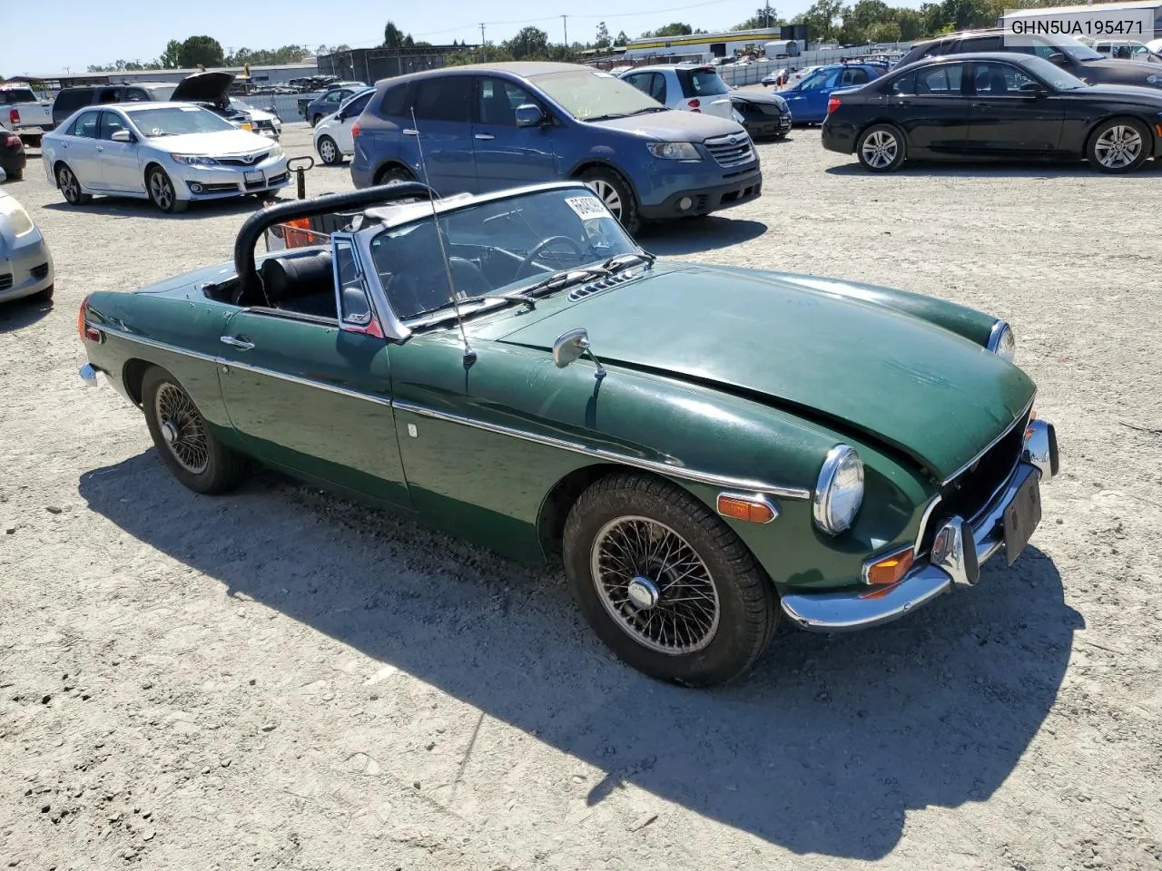 1970 Mg Mgb VIN: GHN5UA195471 Lot: 66483994