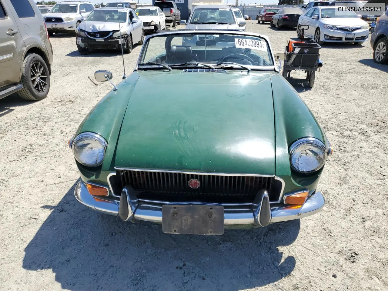 1970 Mg Mgb VIN: GHN5UA195471 Lot: 66483994