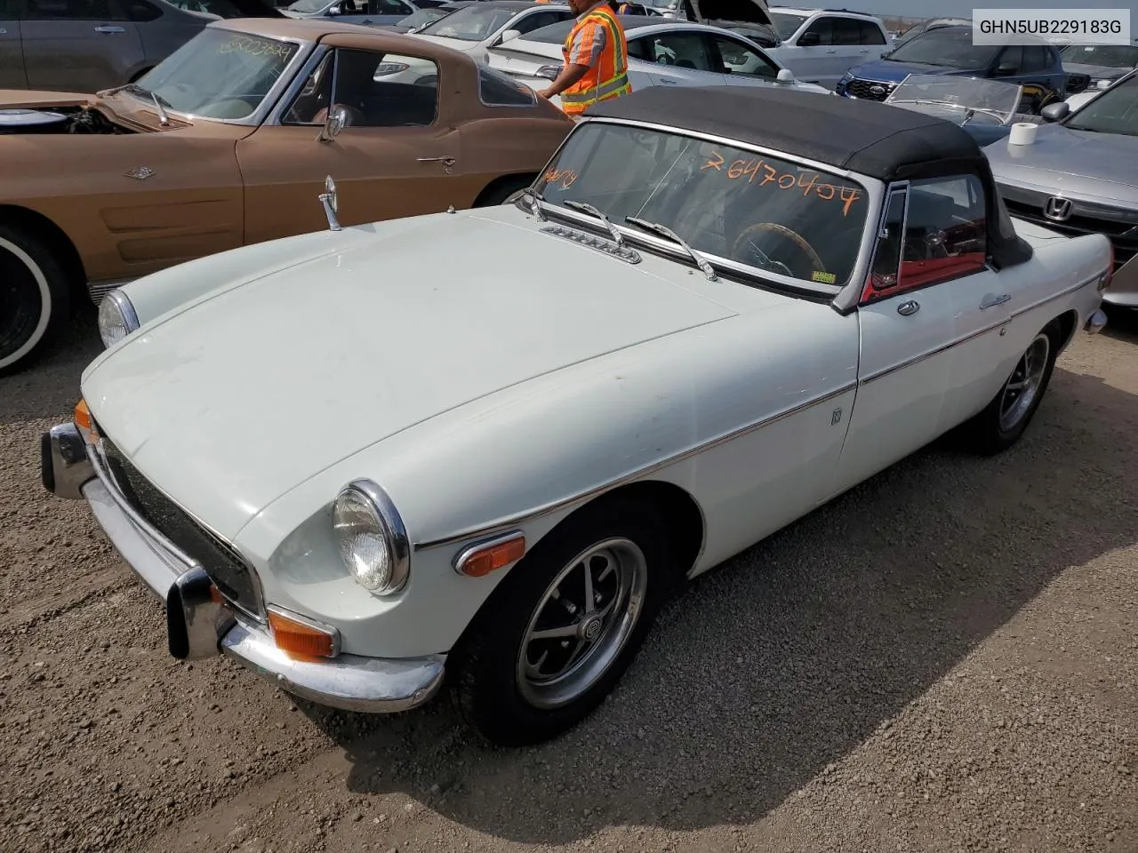 1971 Mg Mgb VIN: GHN5UB229183G Lot: 76470404