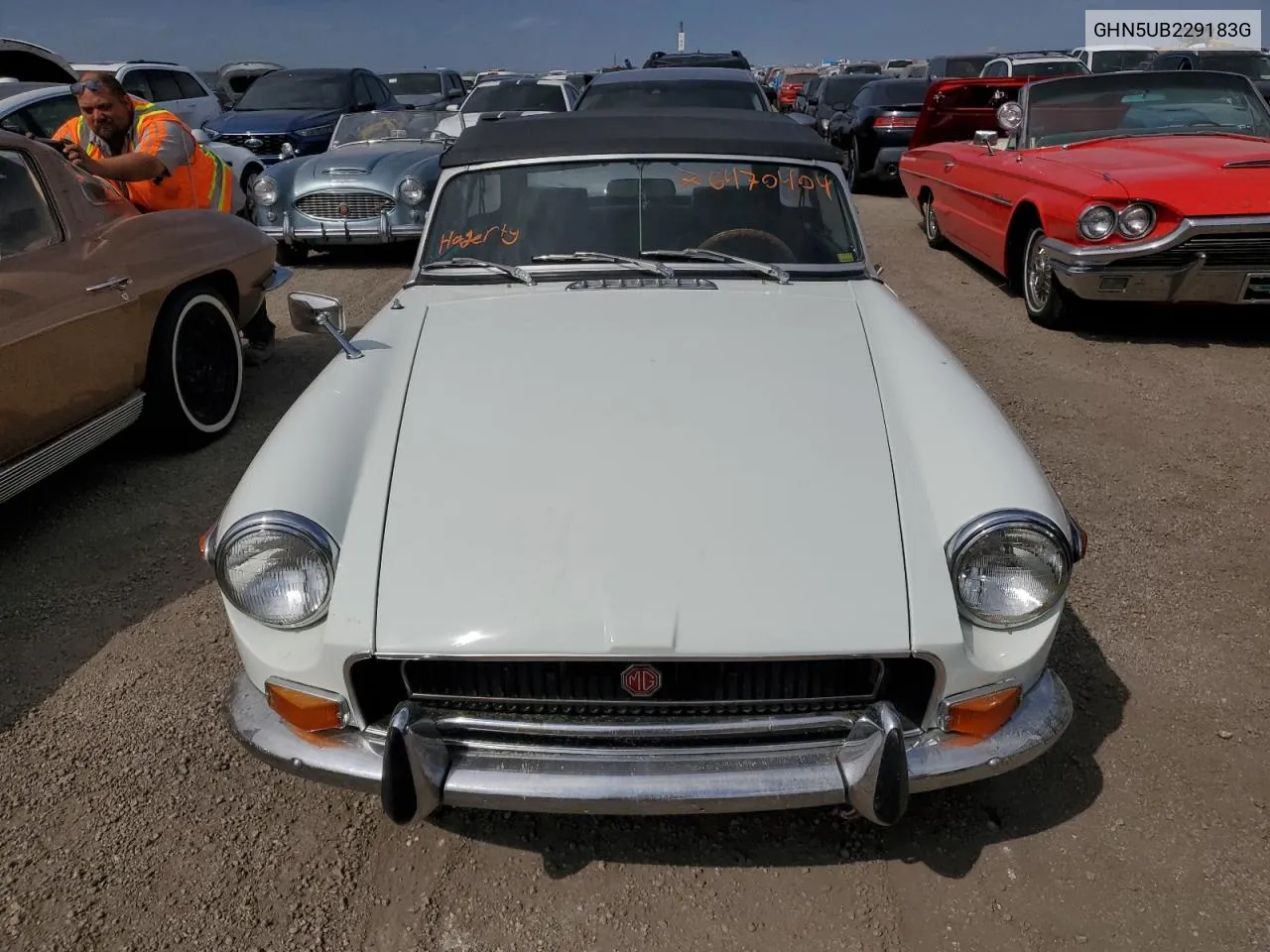 1971 Mg Mgb VIN: GHN5UB229183G Lot: 76470404