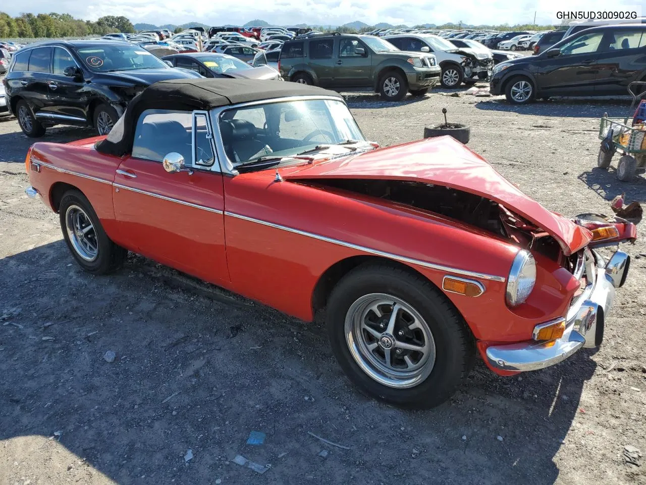 1973 Mg Mgb VIN: GHN5UD300902G Lot: 73297904